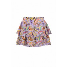 Girls woven 2-layer banana skirt Y202-5780